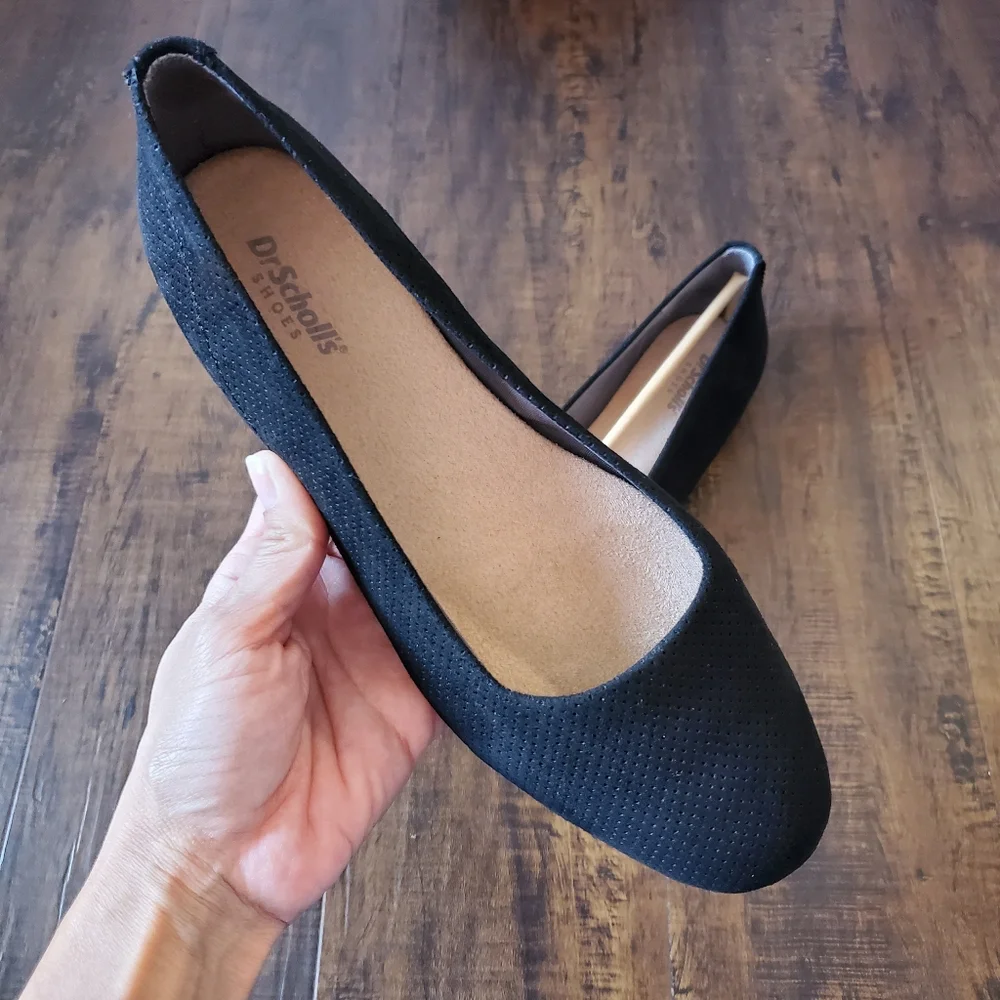 Dr. Scholl's Women's Wexleys Flats Black Size 7 1/2 US NEW - Picture 1 of 7